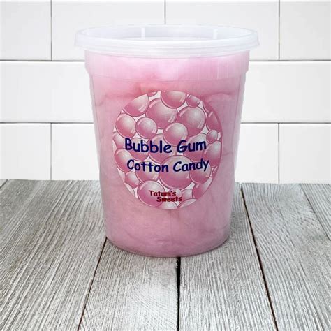 Bubble Gum Cotton Candy Cotton Candy Tub | Etsy