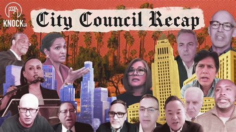 Los Angeles City Council Recap - April 26-29, 2022 - Knock LA