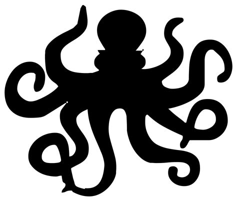 Octopus Silhouette Drawing Clip art - Silhouette png download - 1920* ...