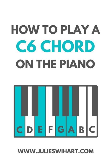 C6 Chord Piano