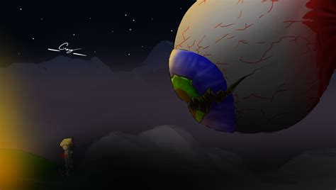 An EoC drawing I made last year : Terraria