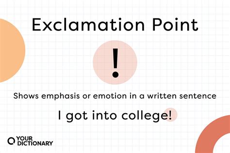 Exclamation Punctuation Mark