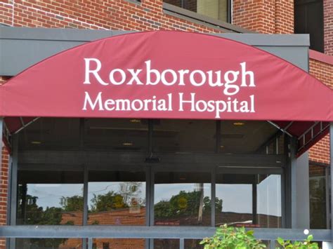 Roxborough Memorial Hospital Ranked Above Average by National Survey ...