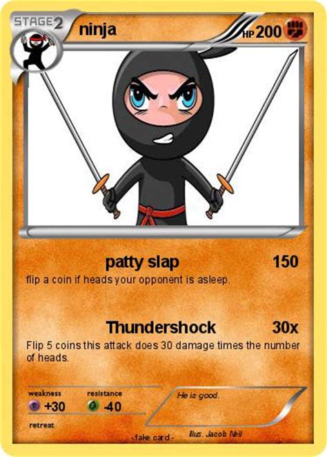 Pokémon ninja 2599 2599 - patty slap - My Pokemon Card