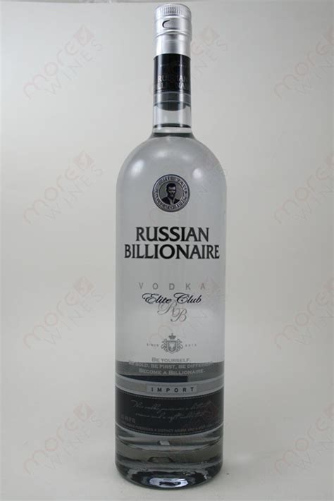 Russian Billionaire Vodka 1L - MoreWines