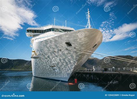 Arctic Cruise Ship stock image. Image of transport, cruise - 120422889