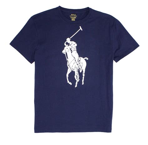 Polo Ralph Lauren - Mens T-Shirt White Small Pony Player Tee S ...