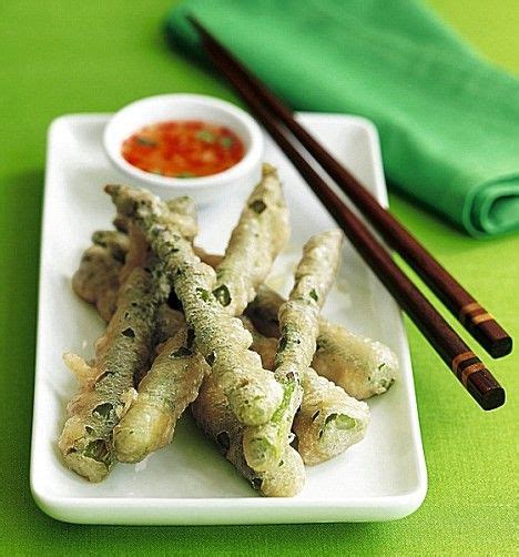 Recipe: Asparagus tempura | Recipes, Tempura, Everyday food