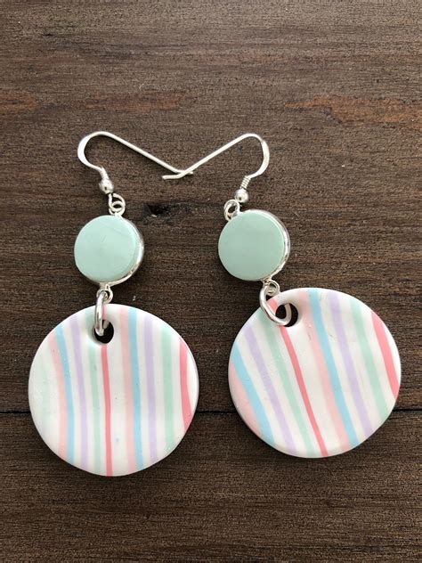 Polymer clay earrings by OchiltreeDesigns on Etsy | Diy clay earrings ...