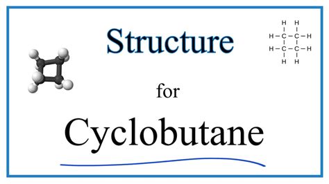 Cyclobutane Lewis Structure