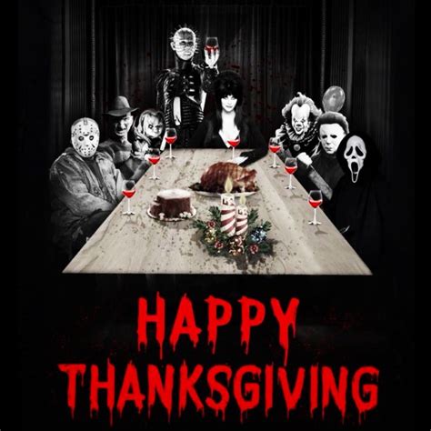 Pin by Brian King on Thanksgiving | Happy thanksgiving, Horror art, Horror