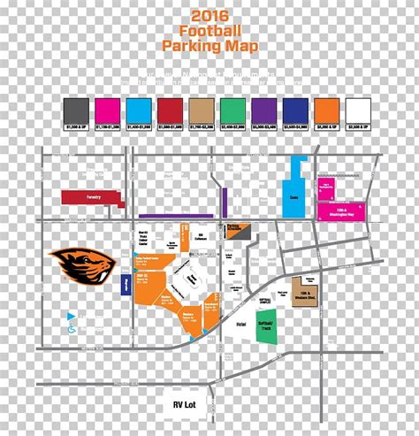 Reser Stadium Oregon State Beavers Football Beaver Stadium Map Car Park ...