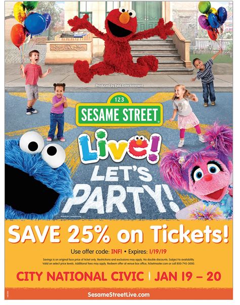 Sesame Street Live Bay Area: WIN Tickets Now, Plus Save 25% - 24/7 Modern Mom™ | Simple ...