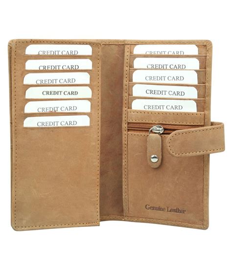 Style 98 Bi-Fold Tan Card Holder: Buy Online at Low Price in India - Snapdeal