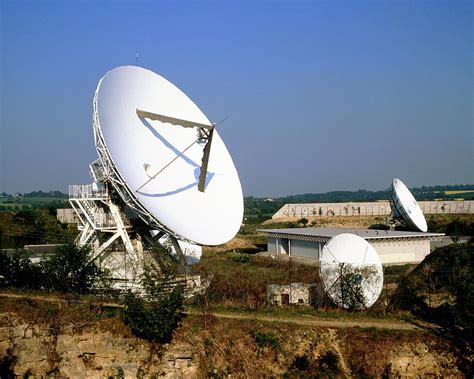 Mercury Satellite Communications Ground Station Photograph by Martin Bond/science Photo Library ...