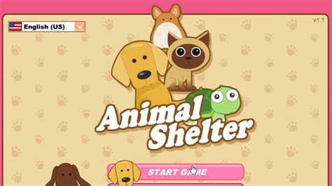 Animal Shelter - Game for kids - YouTube