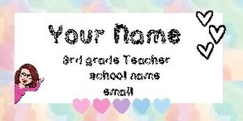 Teacher Email Signature by Cassie Nickel | TPT