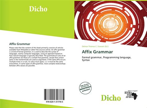 Affix Grammar, 978-620-1-31776-5, 6201317767 ,9786201317765