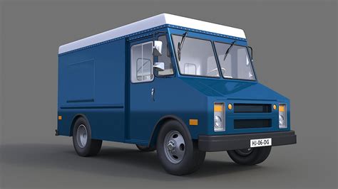 Step Van 3D model - TurboSquid 1738158