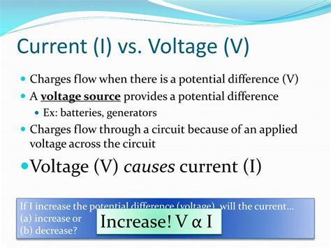 PPT - Electric Current Voltage Resistance PowerPoint Presentation, free download - ID:1844074