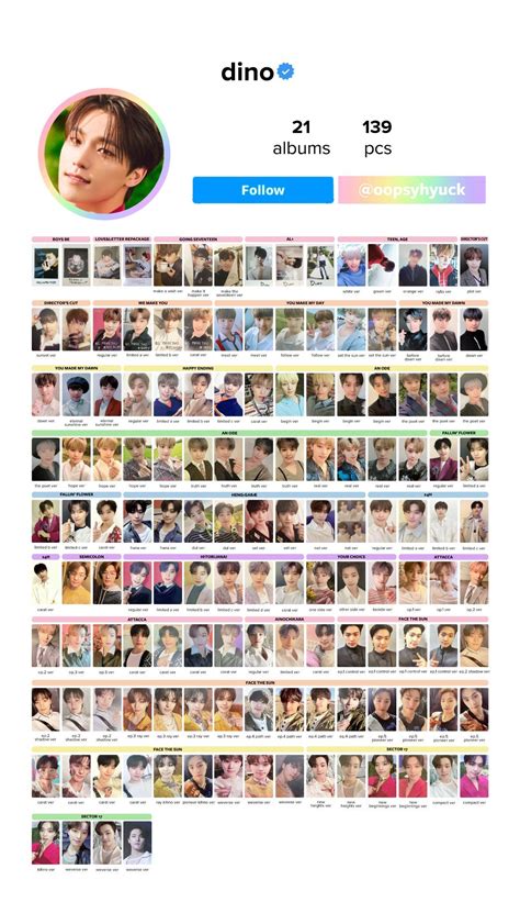 caitlin on Twitter: "dino photocard template (updated with sector 17 pcs!) also download here ...