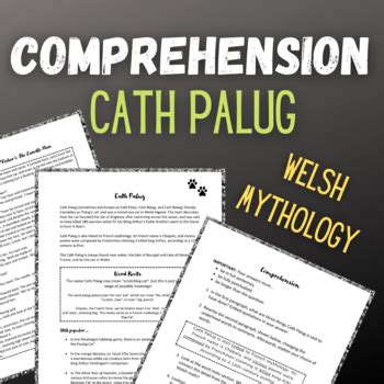 Cath Palug | Welsh Mythology | Comprehension | Non-Fiction and Fiction