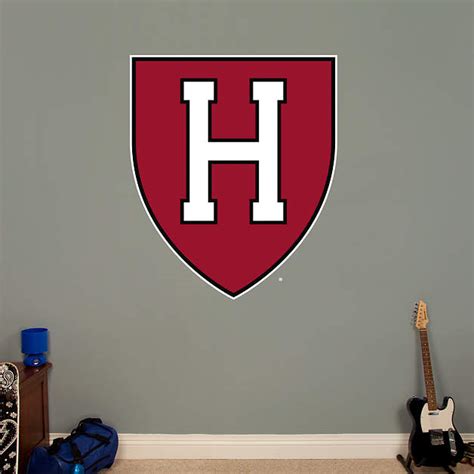 Harvard Crimson Logo Wall Decal | Shop Fathead® for Harvard Crimson Decor