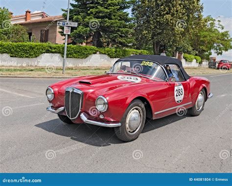 LANCIA AURELIA B20 GT 2500 1953 On An Old Racing Car In Rally Mille ...