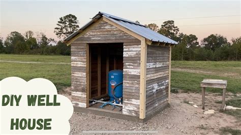 DIY Well House - YouTube