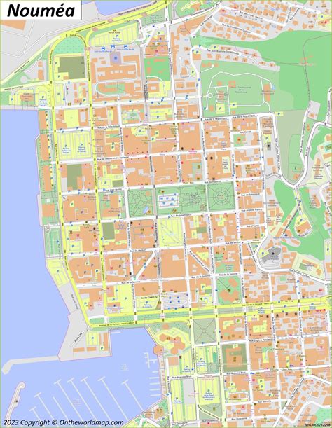 Nouméa Map | New Caledonia | Detailed Maps of Nouméa