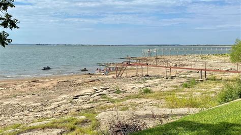 Low lake levels are exposing new hazards for Central Texas swimmers