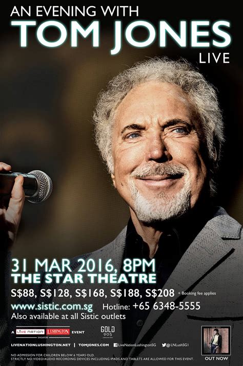 An Evening with Tom Jones Live at The Star Theatre