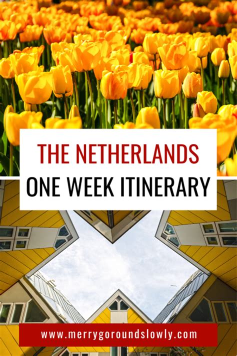 7 Day Netherlands Itinerary: One Week around the Country