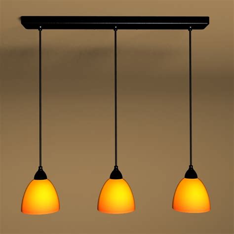 3-light black pendant ceiling light 3d model