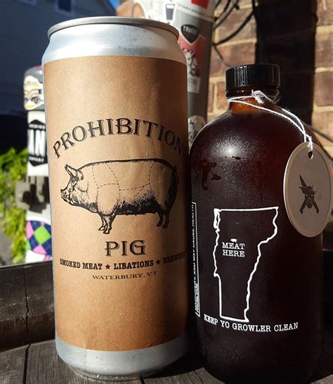 Prohibition Pig 2 Elm St Waterbury, Vermont, VT 05676 | Tito's vodka bottle, Vodka bottle, Titos ...
