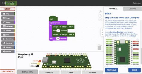 Drag-n-drop coding for Raspberry Pi Pico - Raspberry Pi