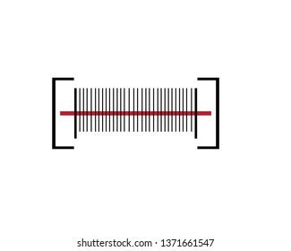 Barcode Logo Icon Vector Stock Vector (Royalty Free) 1371661547 | Shutterstock