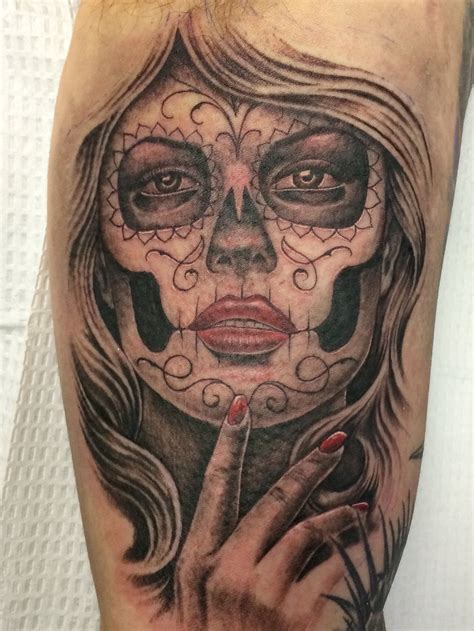 Sugar skull girl by Tony Sciarra @ Tattoo Factory Ledgewood NJ