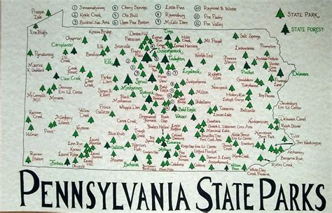 State Park Location Maps