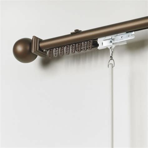 Custom 1" IronTraverse Rod in 4 finishes - extra long sizes (CAPRI) | Bestwindowtreatments.com ...