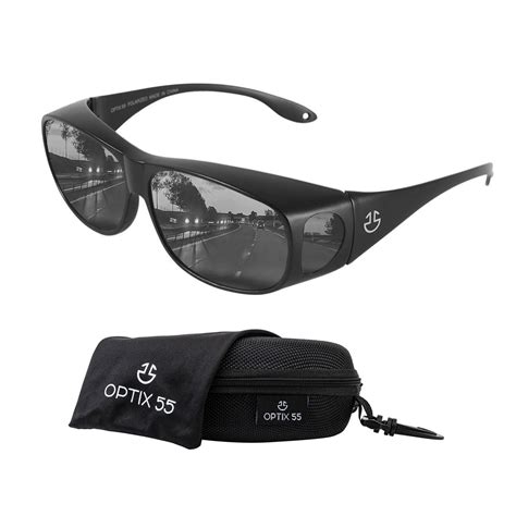 Wraparound Sunglasses Fit Over Sunglasses for Men & Women - Anti Glare Polarized Wraparounds ...