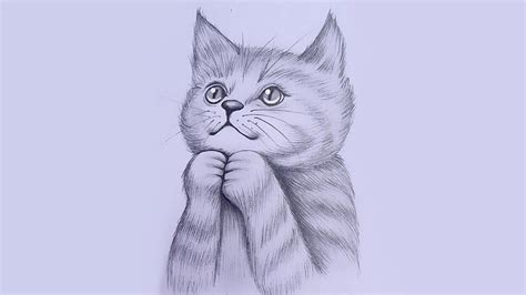 Update more than 77 beginner cat pencil sketch best - in.eteachers