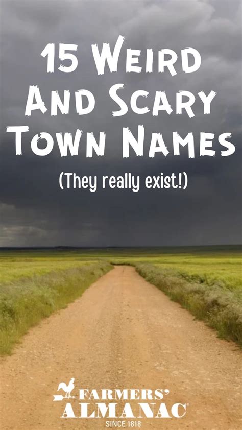 No Joke—These 15 Weird and Scary Town Names Really Exist! | Town names ...