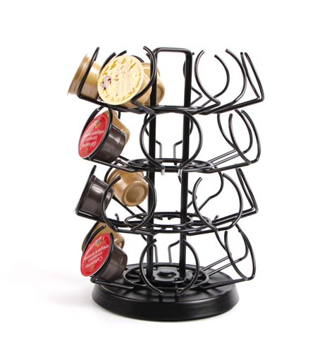 K-cup Carousel Holds 24 K-cups In Black Rotating Coffee Capsule Coffee Pods Storage Holder - Buy ...