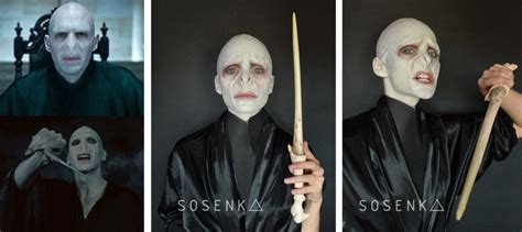 Voldemort’s makeup by me (facebook.com/sosenka.official) Horror Makeup, Voldemort, Costume ...