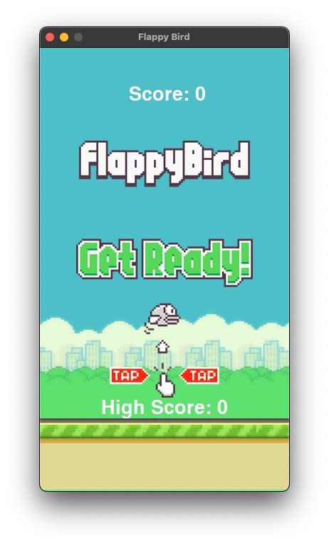 Flappy Bird Game Using Python - CodeWithCurious