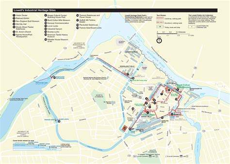 Lowell National Historical Park | PARK MAP