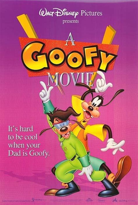 A Goofy Movie | Goofy movie, Disney movie posters, Goofy