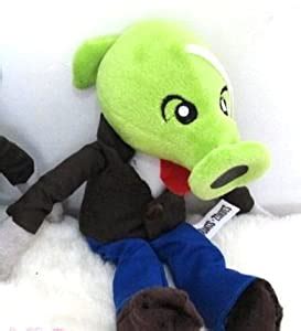 Amazon.com: PEASHOOTER ZOMBIE Plants vs Zombies Plush - 11" Stuffed Plush Figure: Toys & Games