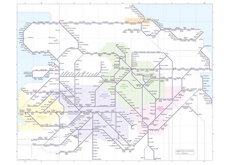 Northern Railway Map / Schedule Of Upcoming Trains And Events - Great ...